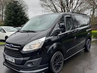 Used Ford Transit Custom Limited 130 HP (95 kW) 2018 Black Van