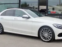 Used Mercedes C220 AMG Line Premium Plus 2016 White Sedan