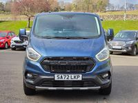 Used Ford Transit Custom 130 HP (95 kW) 2022 Blue Van
