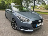 Used Hyundai i40 SE 141 HP (103 kW) 2018 Blue Estate