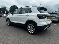 Used VW T-Cross SE 110 HP (80 kW) 2022 White SUV