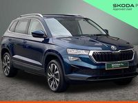 Used Skoda Karoq SE L 110 HP (80 kW) 2023 Petrol blue metallic SUV