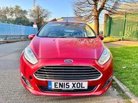 Used Ford Fiesta Titanium 2015 Red Hatchback