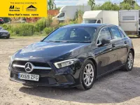 Used Mercedes A200 163 HP (119 kW) 2019 Black Hatchback