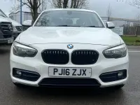 Used BMW 116 Sport Line 2016 White Hatchback