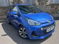 Used Hyundai i10 Premium SE 87 HP (63 kW) 2018 Blue Hatchback