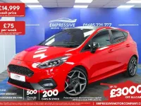 Used Ford Fiesta ST 200 HP (147 kW) 2019 Red Hatchback