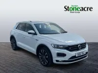 Used VW T-Roc R-line 150 HP (110 kW) 2020 White SUV