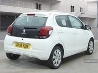 Used Peugeot 108 Active 2018 White Hatchback