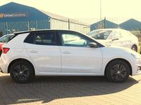 Used Skoda Fabia Colour Edition 59 HP (43 kW) 2023 Moon white metallic black magic pearl effect Hatchback
