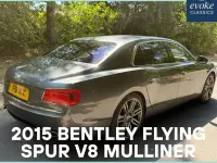 Used Bentley Flying Spur Mulliner 500 HP (367 kW) 2015 Grey Sedan