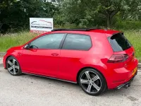 Used VW Golf VII R 2017 Red Hatchback