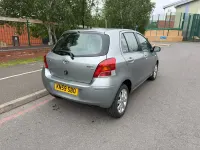 Used Toyota Yaris 90 HP (66 kW) 2009 Silver Hatchback