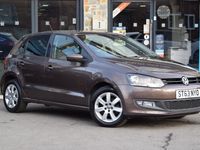 used VW Polo Polo 2014 (63)1.4 Match Edition Euro 5 5dr Petrol Brown