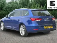 Begagnad Seat Leon SE Dynamic 130 HK (95 kW) 2019 Blå