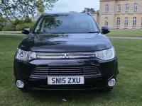 Used Mitsubishi Outlander P-HEV 2015 Black Estate