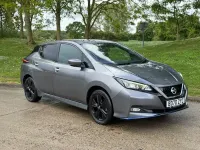 Usado Nissan Leaf Tekna 160 kW (218 HP) 2020 Cinzento Citadino