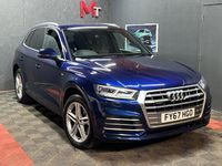 Used Audi Q5 S-Line 190 HP (139 kW) 2017 Blue SUV
