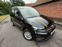 Used VW Caddy Highline 102 HP (75 kW) 2017 Black MPV