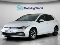 Used VW Golf VII Active 110 HP (80 kW) 2021 White Hatchback