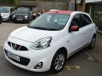 Used Nissan Micra Acenta Limited Edition 80 HP (58 kW) 2014 White Hatchback