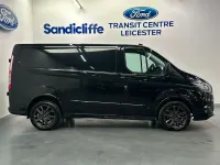 Used Ford Transit Custom Sport 185 HP (136 kW) 2021 Black Van