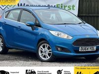Used Ford Fiesta Zetec 2014 Blue Hatchback