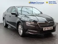 Used Skoda Superb SE Technology 150 HP (110 kW) 2020 Black Hatchback