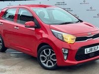 Used Kia Picanto 83 HP (61 kW) 2018 Red Hatchback