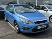 Used Ford Focus Zetec 2008 Blue Hatchback