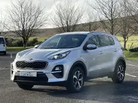 Used Kia Sportage Silver 132 HP (97 kW) 2021 Silver SUV