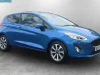 Used Ford Fiesta Trend 95 HP (69 kW) 2020 Blue Hatchback