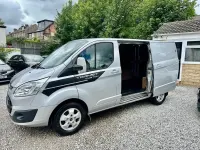 Used Ford Transit Custom Limited 128 HP (94 kW) 2017 Silver Van