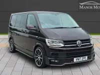 Used VW T6 Highline 201 HP (147 kW) 2017 Mauve/purple Van