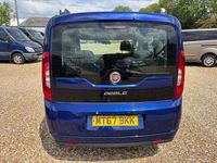 Used Fiat Doblò Easy 95 HP (69 kW) 2018 Blue MPV