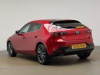 Ny Mazda 3 Exclusive-Line 140 HK (102 kW) 2026 Röd Halvkombi