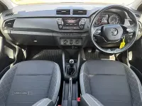 Begagnad Skoda Fabia SE 2021 Blå Halvkombi
