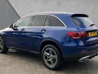 Used Mercedes GLC300 AMG line 306 HP (225 kW) 2021 Brilliant blue metallic