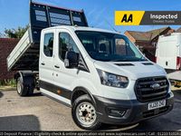 Used Ford Transit S 130 HP (95 kW) 2020 White Cabriolet