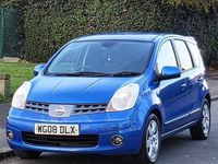 Used Nissan Note Tekna 2008 Blue Hatchback
