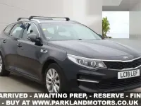 Used Kia Optima 139 HP (102 kW) 2018 Black Estate
