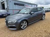 Used Audi A3 Sportback S-Line 116 HP (85 kW) 2018 Grey Hatchback