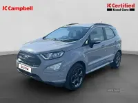 Usado Ford Ecosport ST-Line 125 HP (91 kW) 2021 Cinzento SUV