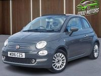 Used Fiat 500C Lounge 105 HP (77 kW) 2016 Grey Cabriolet