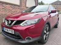 Used Nissan Qashqai N-TEC 2016 Red SUV