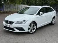 Used Seat Leon ST FR 150 HP (110 kW) 2017 White Estate