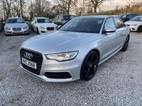 Used Audi A6 Black Edition 2013 Silver Sedan