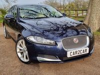 Used Jaguar XF Portfolio 200 HP (147 kW) 2015 Blue Sedan