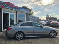 Second-hand Mercedes C200 AMG line 2018 Gri Berlinǎ