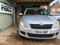 Begagnad Skoda Fabia 2014 Silver Kombi